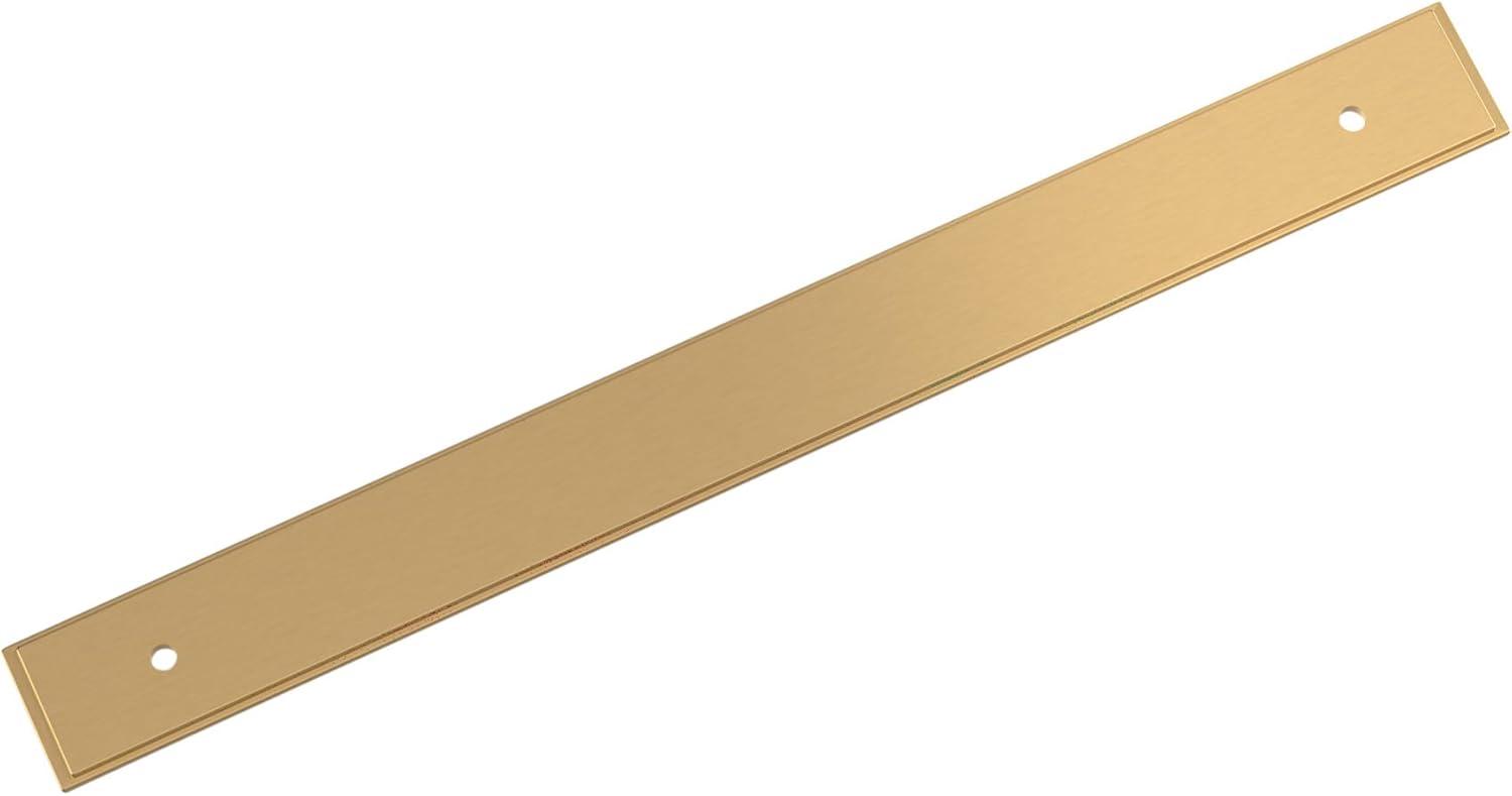 imageAmerock Maymont 334 inch 96mm CentertoCenter Rectangle Golden Champagne Cabinet Pull Backplate BP37588BBZChampagne Bronze