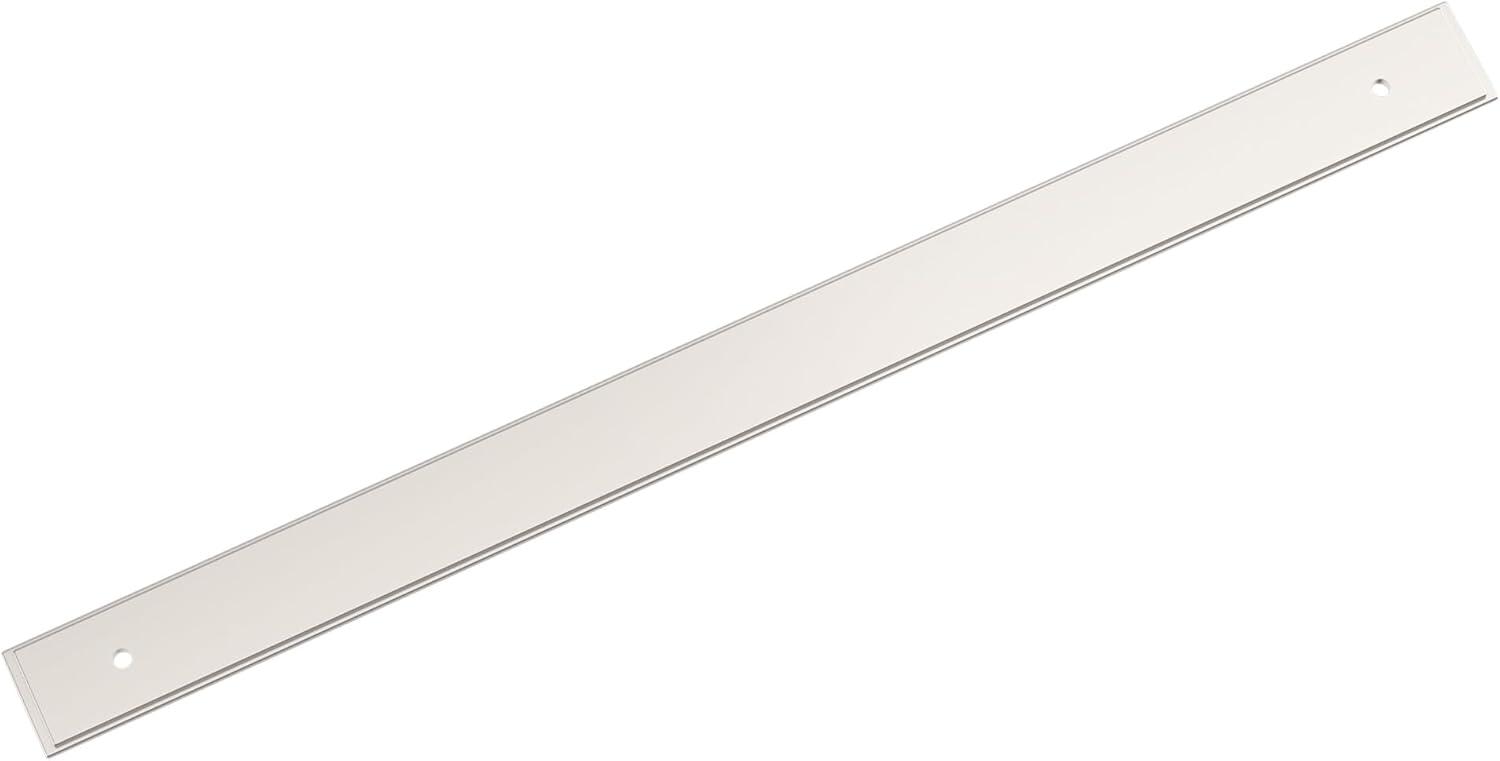 imageAmerock Maymont 334 inch 96mm CentertoCenter Rectangle Golden Champagne Cabinet Pull Backplate BP37588BBZPolished Nickel