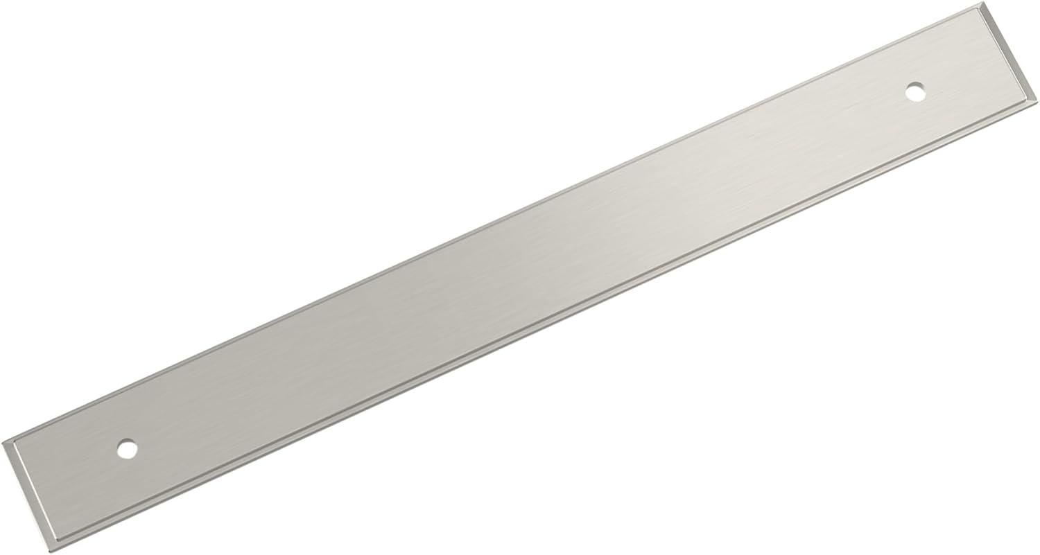 imageAmerock Maymont 334 inch 96mm CentertoCenter Rectangle Golden Champagne Cabinet Pull Backplate BP37588BBZSatin Nickel
