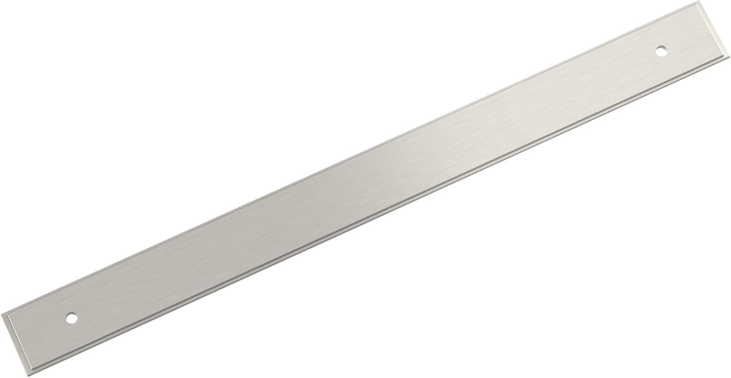 imageAmerock Maymont 334 inch 96mm CentertoCenter Rectangle Golden Champagne Cabinet Pull Backplate BP37588BBZSatin Nickel