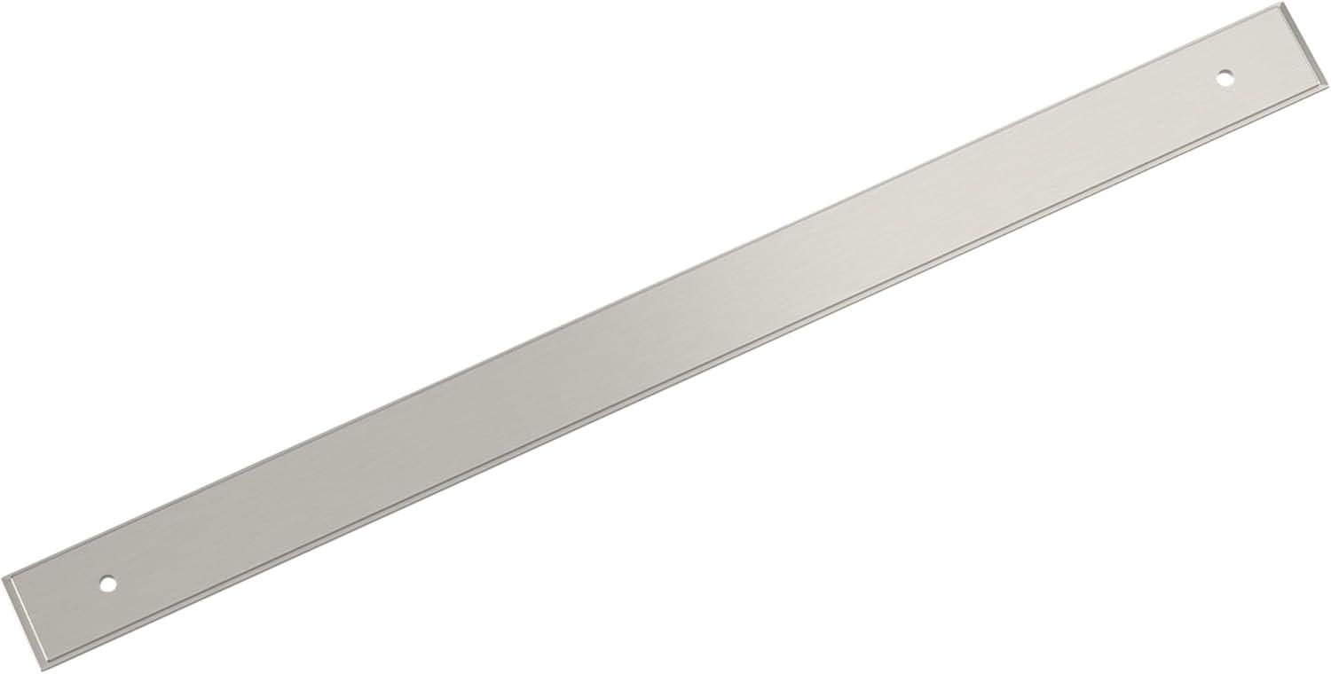 imageAmerock Maymont 334 inch 96mm CentertoCenter Rectangle Golden Champagne Cabinet Pull Backplate BP37588BBZSatin Nickel