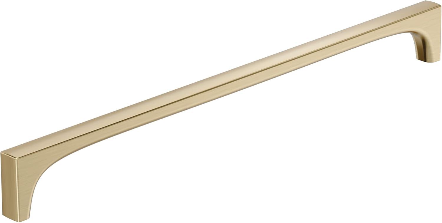 imageAmerock Merced 12 inch 305mm CentertoCenter Golden Champagne Appliance Pull BP37430BBZGolden Champagne