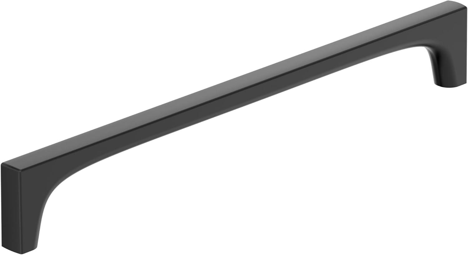 imageAmerock Merced 12 inch 305mm CentertoCenter Golden Champagne Appliance Pull BP37430BBZMatte Black