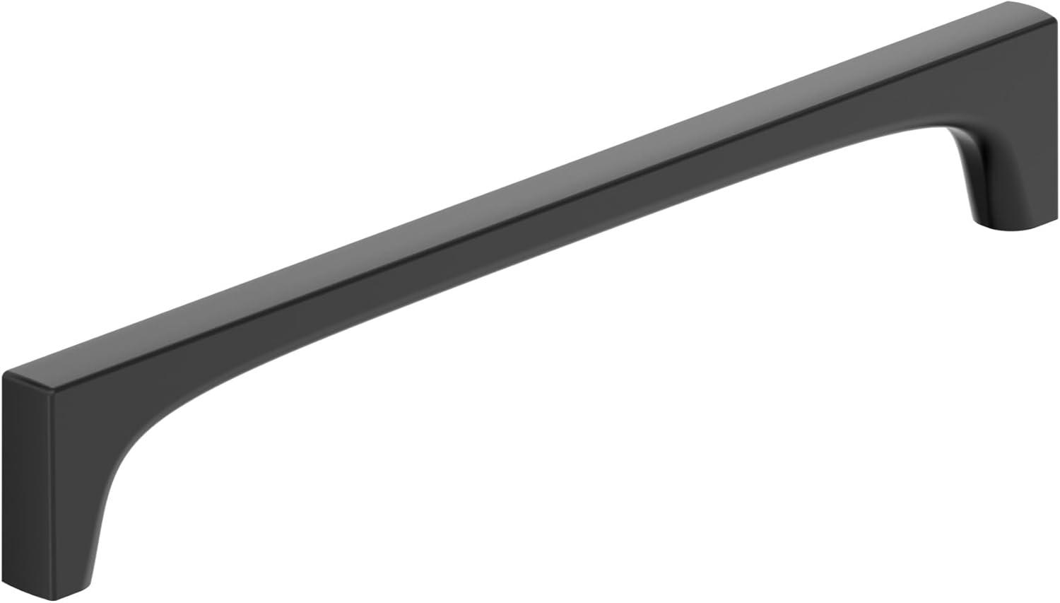 imageAmerock Merced 12 inch 305mm CentertoCenter Golden Champagne Appliance Pull BP37430BBZMatte Black