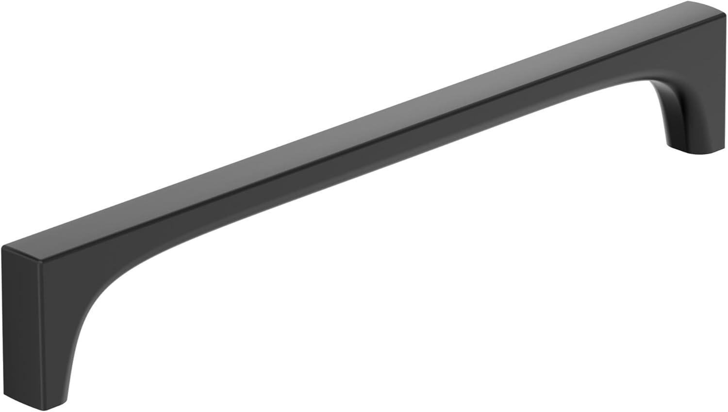 imageAmerock Merced 12 inch 305mm CentertoCenter Golden Champagne Appliance Pull BP37430BBZMatte Black