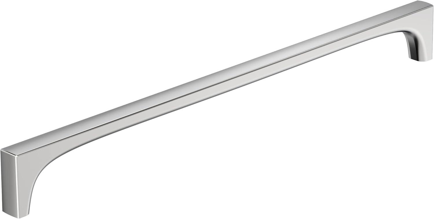 imageAmerock Merced 12 inch 305mm CentertoCenter Golden Champagne Appliance Pull BP37430BBZPolished Chrome