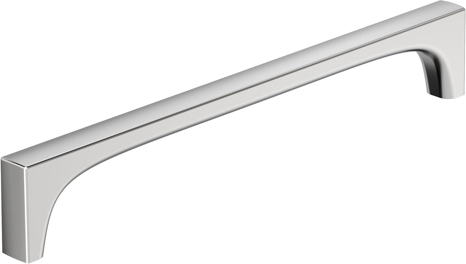 imageAmerock Merced 12 inch 305mm CentertoCenter Golden Champagne Appliance Pull BP37430BBZPolished Chrome