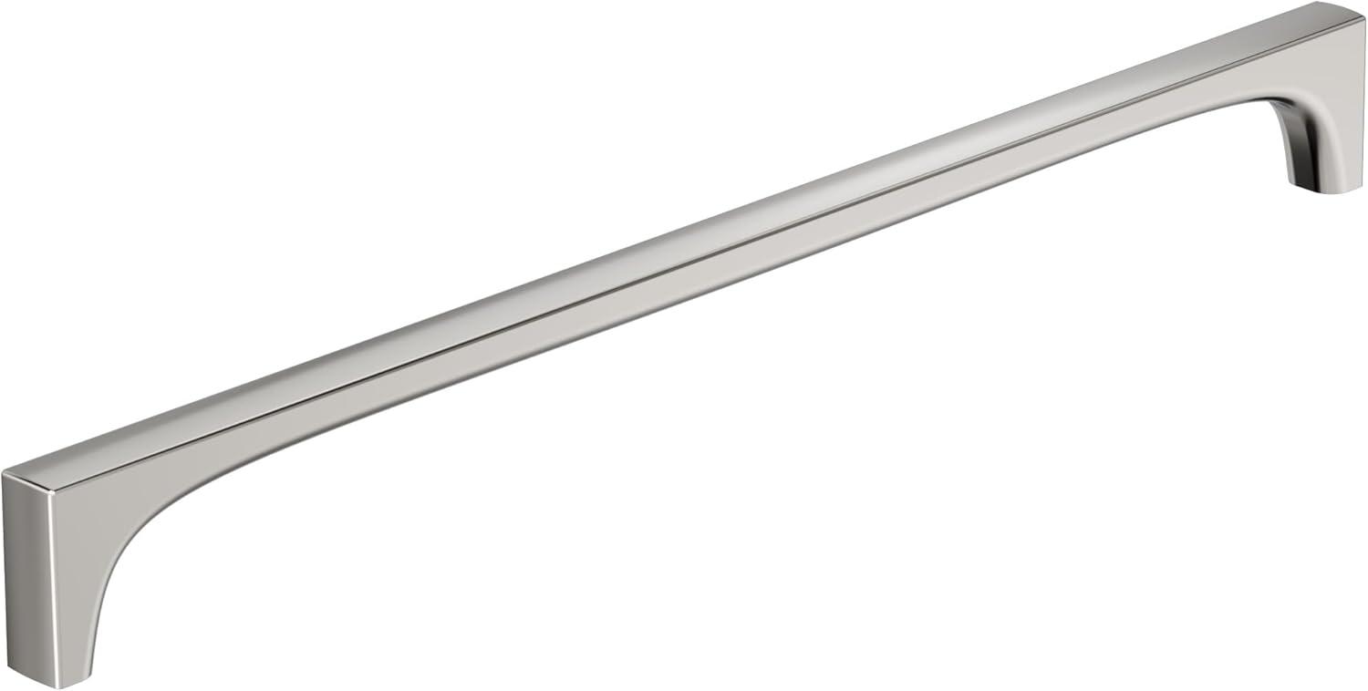 imageAmerock Merced 12 inch 305mm CentertoCenter Golden Champagne Appliance Pull BP37430BBZPolished Nickel