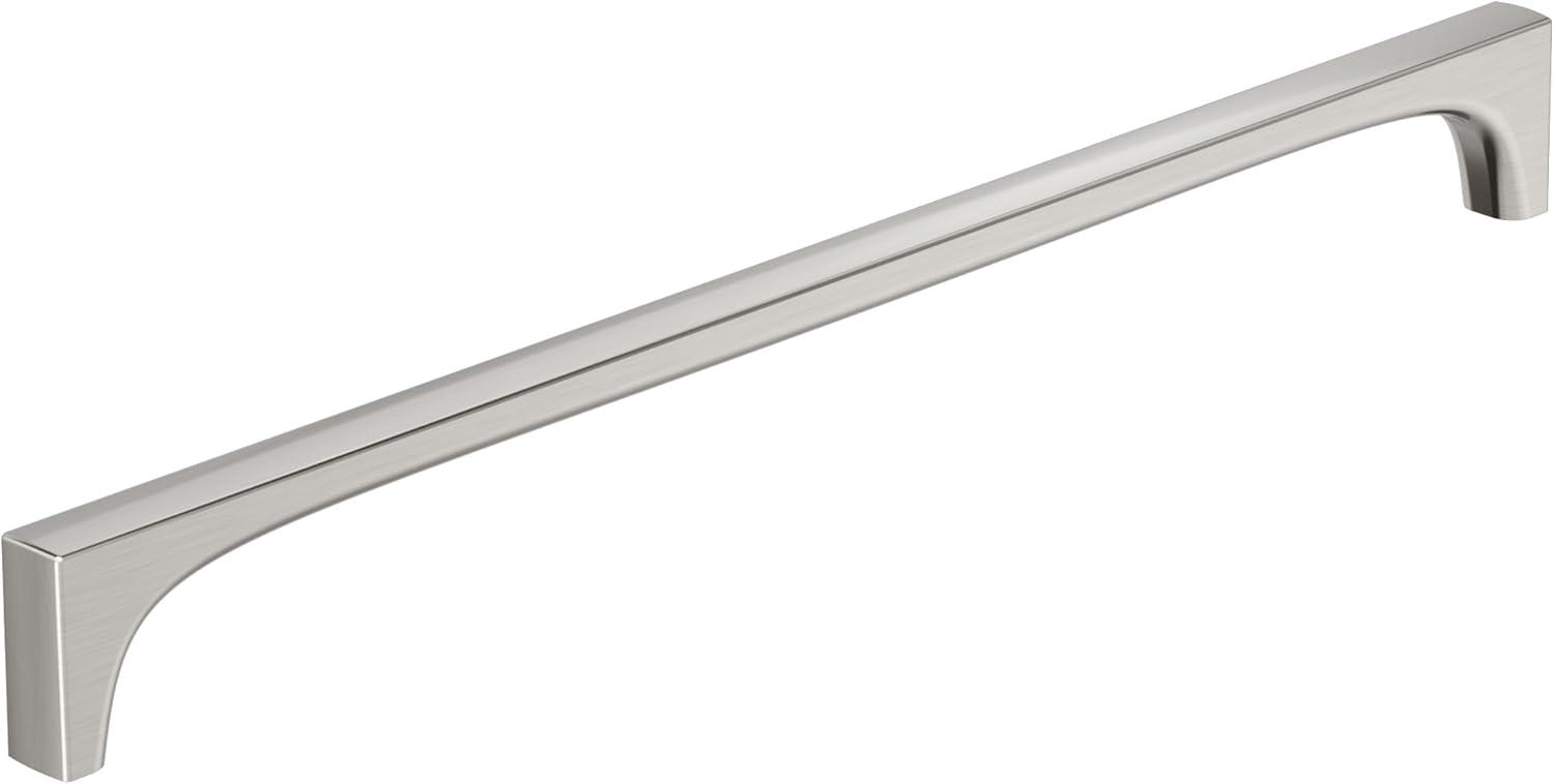 imageAmerock Merced 12 inch 305mm CentertoCenter Golden Champagne Appliance Pull BP37430BBZSatin Nickel