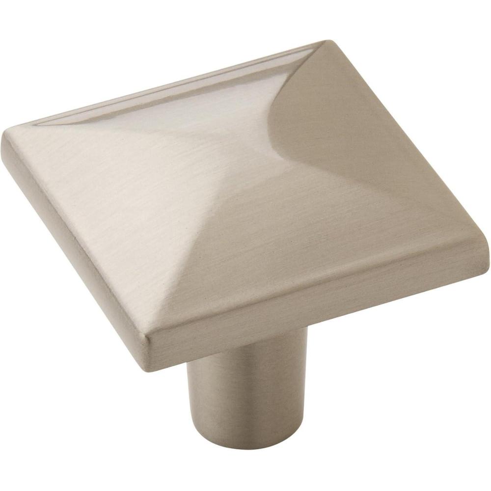 imageAmerock Cabinet Knob Satin Nickel 118 inch 29 mm Length Extensity 10 Pack Drawer Knob Cabinet Hardware