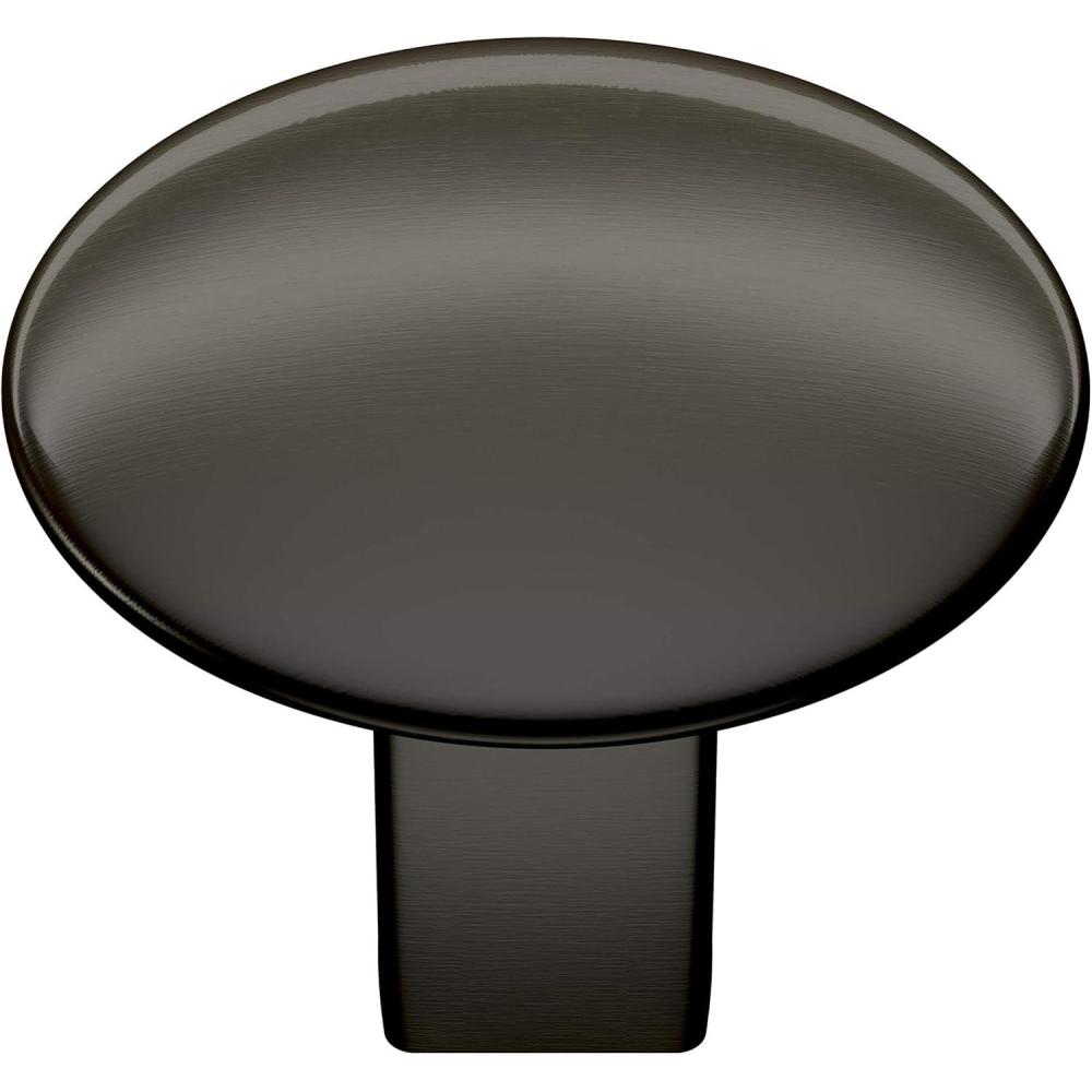 imageAmerock  Cabinet Knob Champagne Bronze  114 in 32 mm Diameter Drawer Knob  Riva  Kitchen and Bath Hardware  Furniture HardwareGraphite