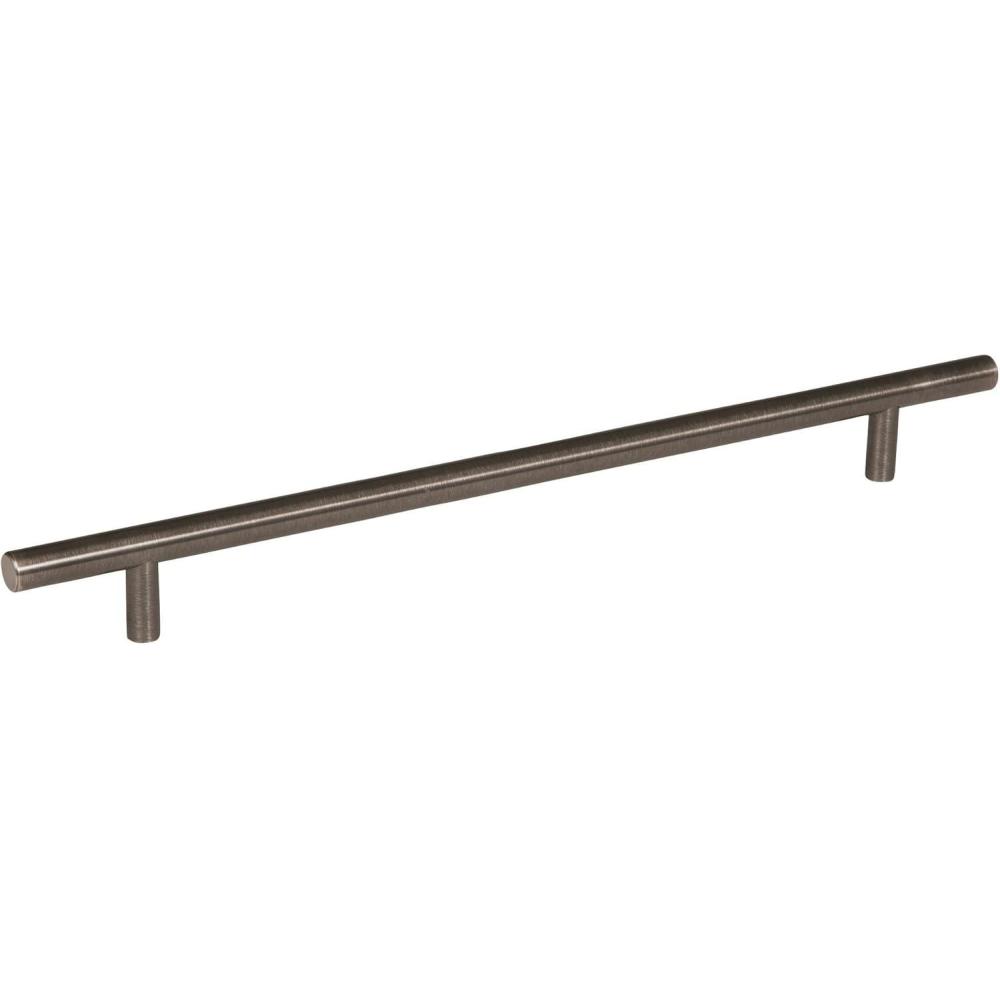 imageAmerock Cabinet Pull Gunmetal 10116 inch 256 mm Center to Center Bar Pulls 1 Pack Drawer Pull Drawer Handle Cabinet Hardware