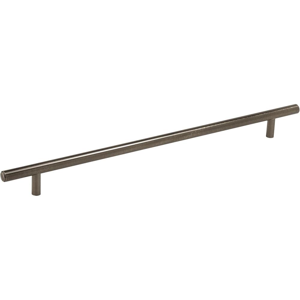 imageAmerock Cabinet Pull Gunmetal 1258 inch 320 mm Center to Center Bar Pulls 1 Pack Drawer Pull Drawer Handle Cabinet Hardware
