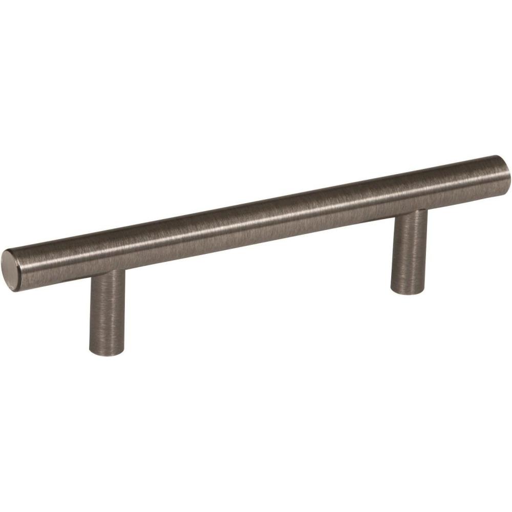 imageAmerock Cabinet Pull Gunmetal 334 inch 96 mm Center to Center Bar Pulls 1 Pack Drawer Pull Drawer Handle Cabinet Hardware