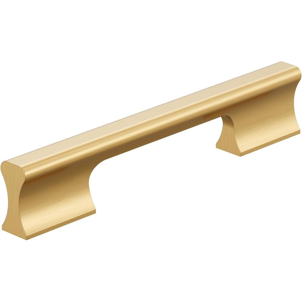 imageAmerock  Cabinet Pull  Matte Black  6516 inch 160 mm CentertoCenter  Status  1 Pack  Drawer Pull  Cabinet Handle  Cabinet HardwareChampagne Bronze