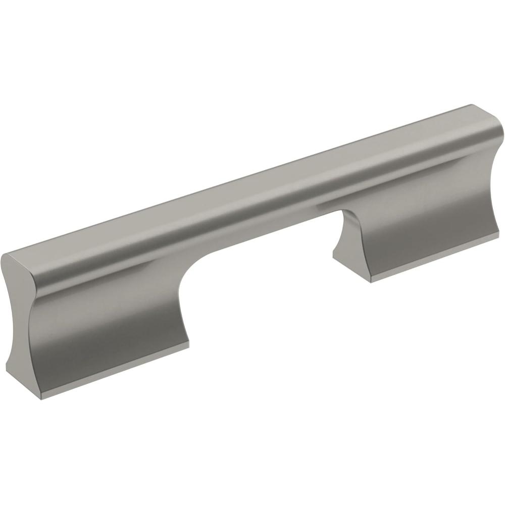 imageAmerock Cabinet Pull Matte Black 6516 inch 160 mm CentertoCenter Status 1 Pack Drawer Pull Cabinet Handle Cabinet HardwareSatin Nickel