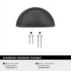 Amerock | Cabinet Cup Pull | Oil Rubbed Bronze | 3 inch (76 mm) Center to Center | Cup Pulls | 10 Pack | Drawer Pull | Drawer Handle | Cabinet Hardware