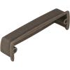 Amerock | Cabinet Cup Pull | Weathered Nickel | 3-3/4 inch (96 mm) Center to Center | Kane | 1 Pack | Drawer Pull | Drawer Handle | Cabinet Hardware(Weathered Nickel)