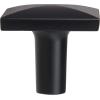 Amerock | Cabinet Knob | Matte Black | 1-1/8 inch (29 mm) Length | Extensity | 10 Pack | Drawer Knob | Cabinet Hardware