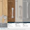 Amerock | Cabinet Knob | Satin Nickel | 1-1/4 inch (32 mm) Diameter | Edona | Drawer Knob | Cabinet Hardware (Pack of 10)(Satin Nickel)