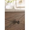 Amerock | Cabinet Knob |Champagne Bronze | 1-1/4 in (32 mm) Diameter Drawer Knob | Riva | Kitchen and Bath Hardware | Furniture Hardware(Graphite)