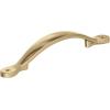 Amerock | Cabinet Pull | Matte Black | 3 inch (76 mm) Center to Center | Inspirations | 1 Pack | Drawer Pull | Drawer Handle | Cabinet Hardware(Champagne Bronze)