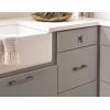 Amerock | Cabinet Pull | Matte Black | 6-5/16 inch (160 mm) Center-to-Center | Status | 1 Pack | Drawer Pull | Cabinet Handle | Cabinet Hardware(Matte Black)