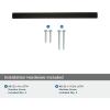 Amerock | Cabinet Pull | Oil Rubbed Bronze | 3 inch (76 mm) Center to Center | Cyprus | 1 Pack | Drawer Pull | Drawer Handle | Cabinet Hardware(Black Bronze)
