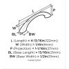 Amerock | Cabinet Pull | Oil Rubbed Bronze | 3-3/4 inch (96 mm) Center to Center | Vaile | 25 Pack | Drawer Pull | Drawer Handle | Cabinet Hardware