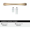 Amerock | Cabinet Pull | Satin Nickel | 3-3/4 inch (96 mm) Center to Center | Vaile | 10 Pack | Drawer Pull | Drawer Handle | Cabinet Hardware(Champagne Bronze)