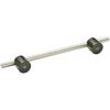 Amerock | Cabinet Pull | Silver Champagne | 5/8 inch (16 mm) Center to Center | Transcendent | 1 Pack | Drawer Pull | Drawer Handle | Cabinet Hardware(Matte Black/Polished Nickel)