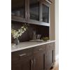 Amerock | Kitchen Cabinet Pull | Antique Iron | 6-5/16 in (160 mm) Center-to-Center | Jolene | 1 Pack | Furniture Hardware | Cabinet Handle | Bathroom Drawer Pull(Antique Iron)