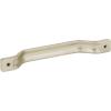 Amerock | Kitchen Cabinet Pull | Antique Iron | 6-5/16 in (160 mm) Center-to-Center | Jolene | 1 Pack | Furniture Hardware | Cabinet Handle | Bathroom Drawer Pull(Silver Champagne)