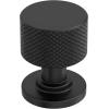 Amerock Balata 2 inch (51mm) Length Champagne Bronze Cabinet Knob, BP37621CZ(Matte Black)