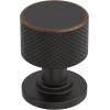 Amerock Balata 2 inch (51mm) Length Champagne Bronze Cabinet Knob, BP37621CZ(Oil Rubbed Bronze)