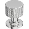 Amerock Balata 2 inch (51mm) Length Champagne Bronze Cabinet Knob, BP37621CZ(Polished Chrome)