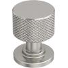 Amerock Balata 2 inch (51mm) Length Champagne Bronze Cabinet Knob, BP37621CZ(Satin Nickel)