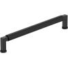 Amerock Balata 3-3/4 inch (96mm) Center-to-Center Satin Nickel Cabinet Pull, BP37623G10(Matte Black)