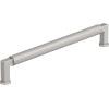 Amerock Balata 3-3/4 inch (96mm) Center-to-Center Satin Nickel Cabinet Pull, BP37623G10(Satin Nickel)