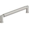 Amerock Balata 3-3/4 inch (96mm) Center-to-Center Satin Nickel Cabinet Pull, BP37623G10(Satin Nickel)