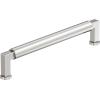 Amerock Balon 12 inch (305mm) Center-to-Center Polished Chrome Appliance Pull, BP3749026(Polished Nickel)