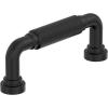 Amerock Collet 12-5/8 inch (320mm) Center-to-Center Polished Chrome Cabinet Pull, BP3768826(Matte Black)