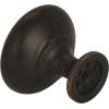 Amerock Corp Edona 1-1/4 in (32 mm) Diameter Oil Rubbed Bronze Cabinet Knob – 2 Pack