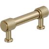 Amerock Faraday 12-5/8 inch (320mm) Center-to-Center Champagne Bronze Cabinet Pull, BP37749CZ(Golden Champagne)