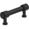 Amerock Faraday 12-5/8 inch (320mm) Center-to-Center Champagne Bronze Cabinet Pull, BP37749CZ(Matte Black)