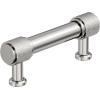 Amerock Faraday 12-5/8 inch (320mm) Center-to-Center Champagne Bronze Cabinet Pull, BP37749CZ(Polished Nickel)
