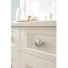 Amerock Farewind 1-1/4 inch (32mm) Diameter Satin Nickel Cabinet Knob, BP37800G10(Polished Nickel)