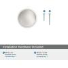 Amerock Farewind 1-1/4 inch (32mm) Diameter Satin Nickel Cabinet Knob, BP37800G10(Satin Nickel)