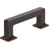 Amerock Lintel 8-13/16 inch (224mm) Center-to-Center Satin Nickel Cabinet Pull, BP37446G10(Oil Rubbed Bronze)