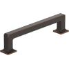Amerock Lintel 8-13/16 inch (224mm) Center-to-Center Satin Nickel Cabinet Pull, BP37446G10(Oil Rubbed Bronze)